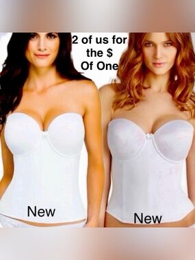WEDDING DRESS READY 
2 Ultra-Lift Seamless Bustiers & Low Back Styles